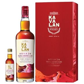 Kavalan-"Triple Sherry Cask" Single Malt Whisky 2022 Gift Box