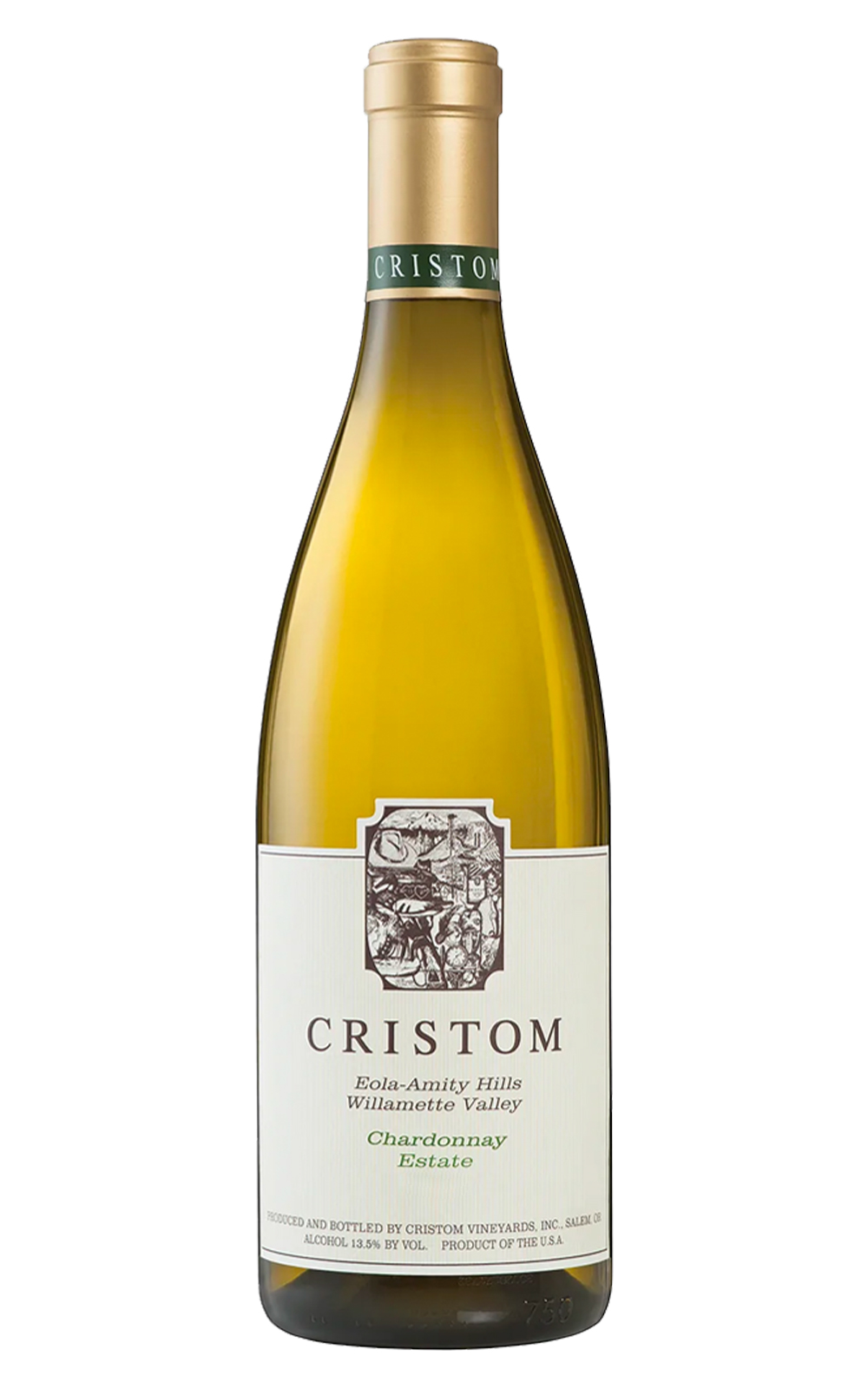 Cristom Vineyards Eola Amity Hills Williamette Valley Chardonnay 2020 克禮頓酒莊 威廉梅特谷 愛歐拉 愛米堤丘 夏多內白酒