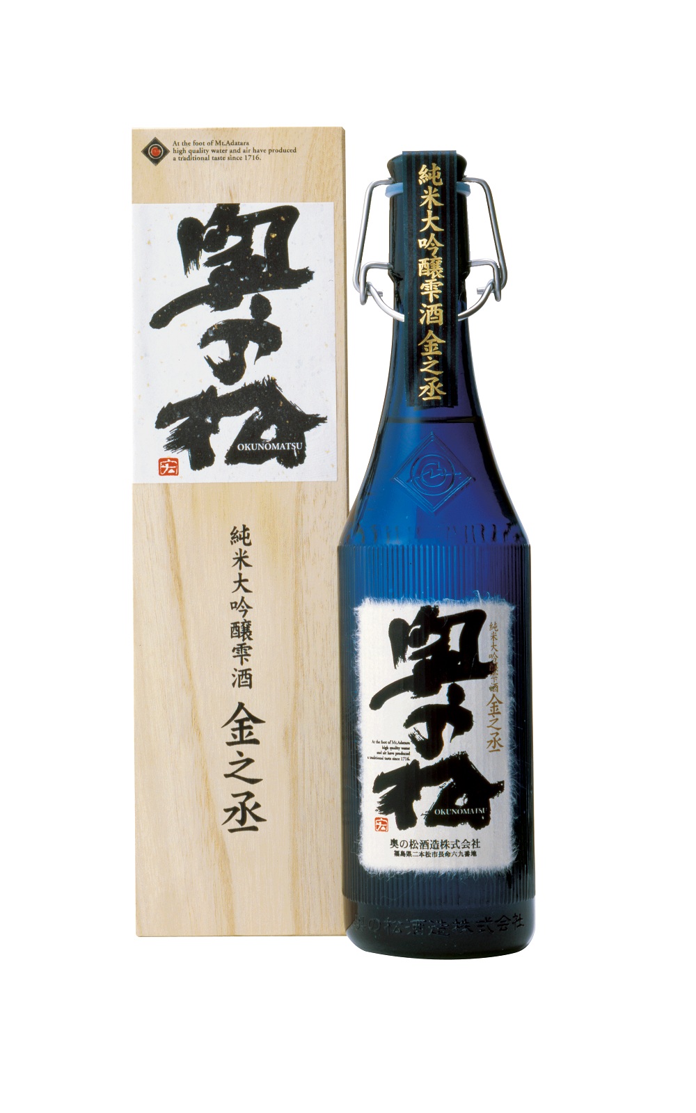 Okunomatsu Sake Brewery 金之丞 純米大吟醸雫酒 奧之松酒造 金之丞 純米大吟釀雫酒
