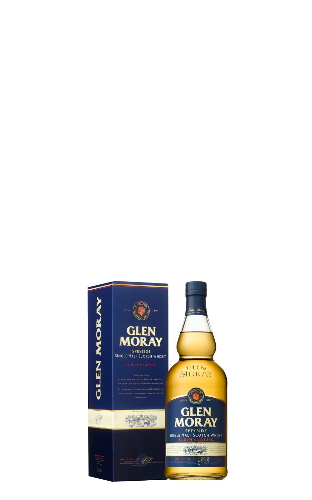 Glen Moray Elgin Classic Single Malt Scotch Whisky 格蘭莫雷 經典單一麥芽蘇格蘭威士忌