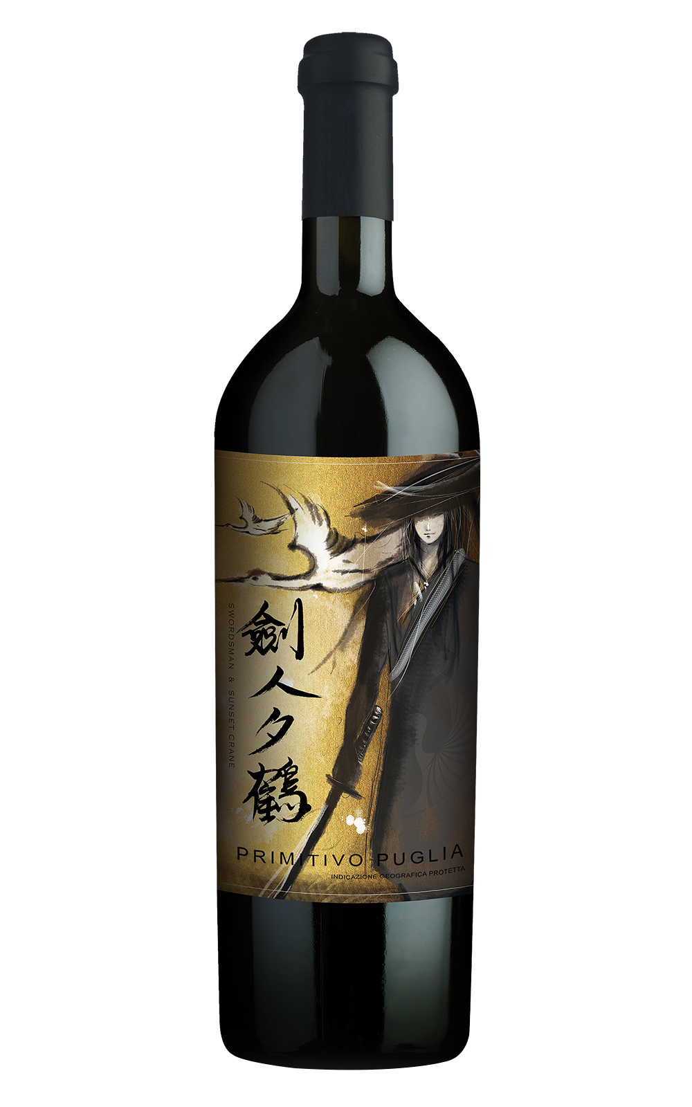 Feudo Croce Swordsman Sunset Crane Puglia Primitivo 2021 聖十字莊園 劍人夕鶴 普利亞 普里蜜提弗紅酒
