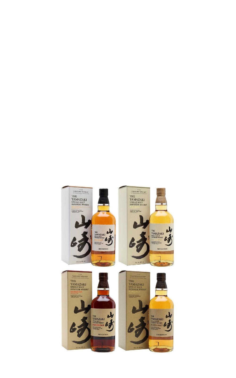 The Yamazaki Tsukuriwake Selection Single Malt Japanese Whisky 2022 Limited Edtion 山崎蒸餾廠 職魂之作系列 單一麥芽日本威士忌 2022限量版
