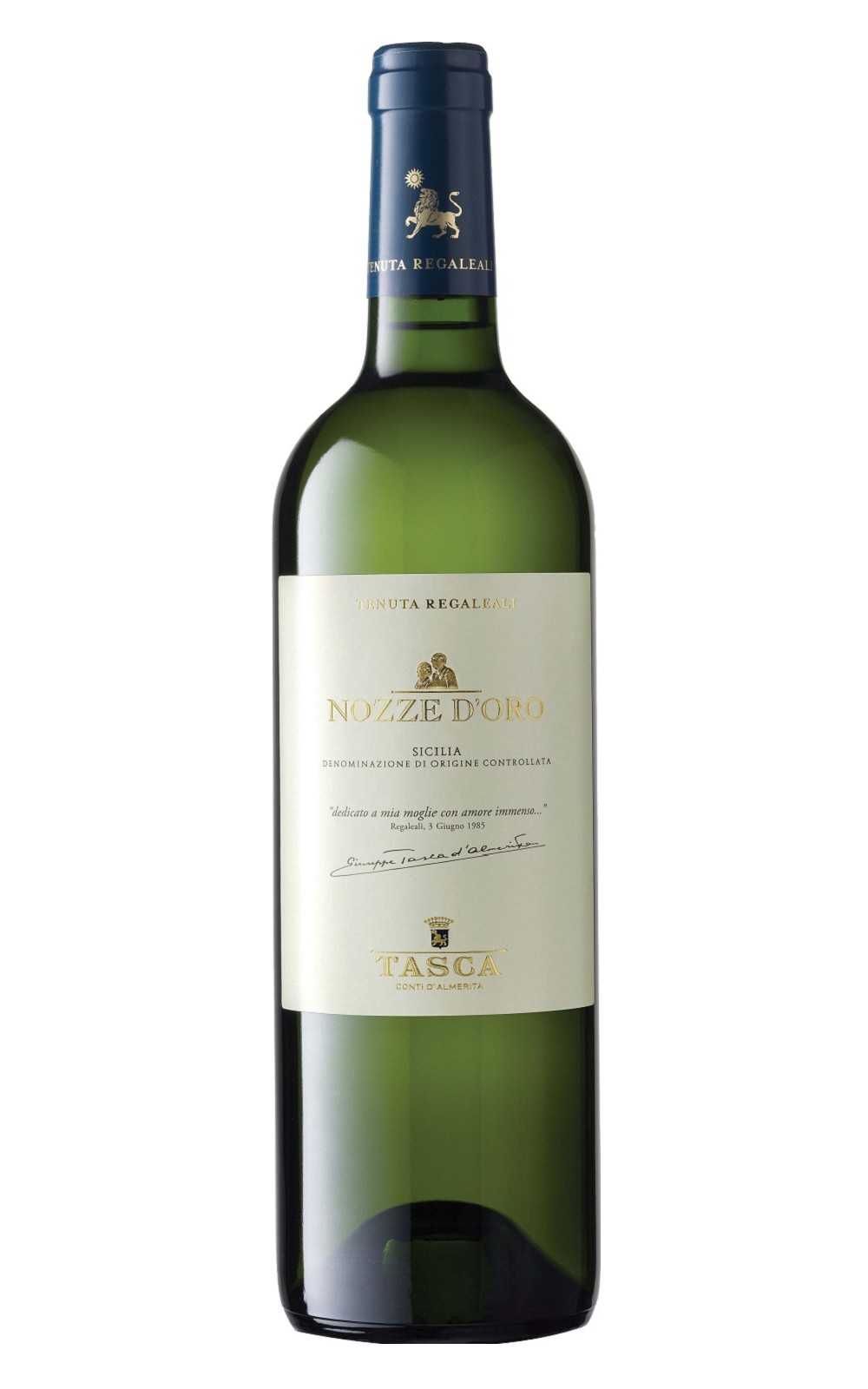 Tasca d Almerita Tenuta Regaleali Nozze d Oro Contea di Sclafani 2015 塔斯卡酒莊 瑞佳里莊園系列 金婚 白酒