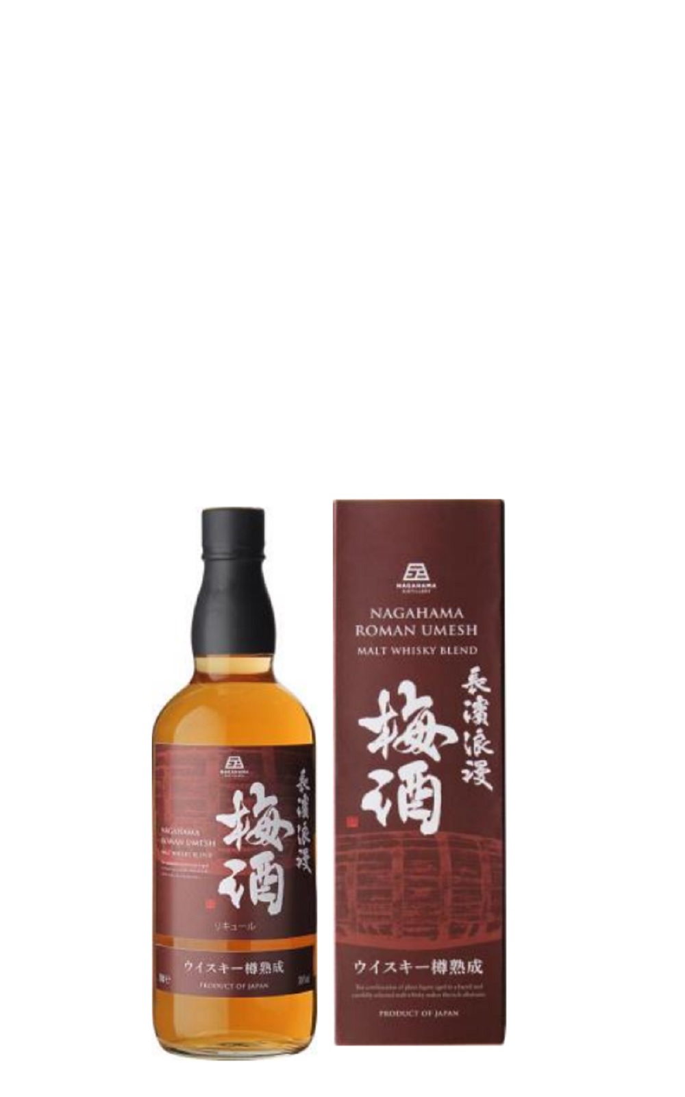 Nagahama Distillery 浪漫 木桶熟成 麥芽威士忌調合梅酒 長濱蒸餾所 浪漫 木桶熟成 麥芽威士忌調合梅酒