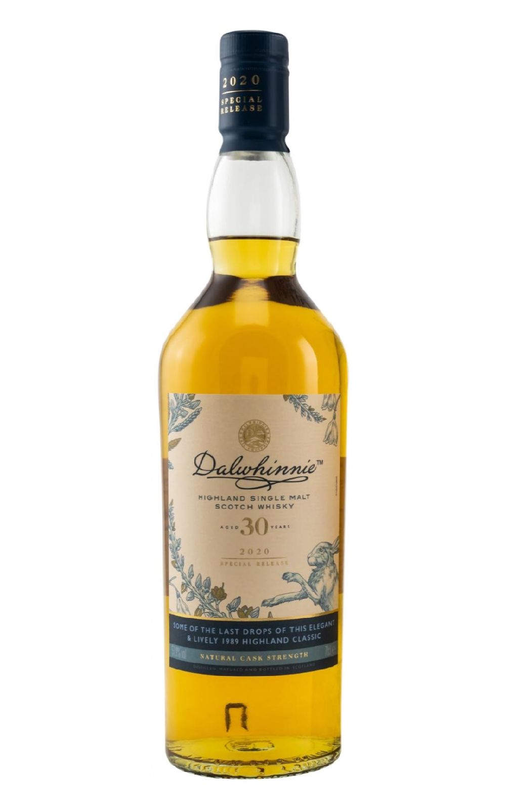 Dalwhinnie Aged 30 Years Single Malt Scotch Whisky 2020 Special Release 達爾維尼 2020年限量原酒臻選系列 30年單一麥芽蘇格蘭威士忌