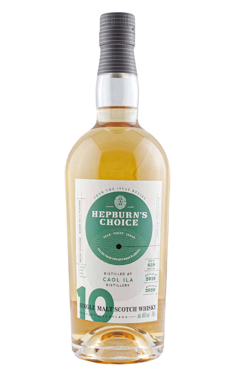 Hepburn s Choice Caol Ila 2010 Single Malt Scotch Whisky 赫本精選 卡爾里拉 2010 單一麥芽蘇格蘭威士忌