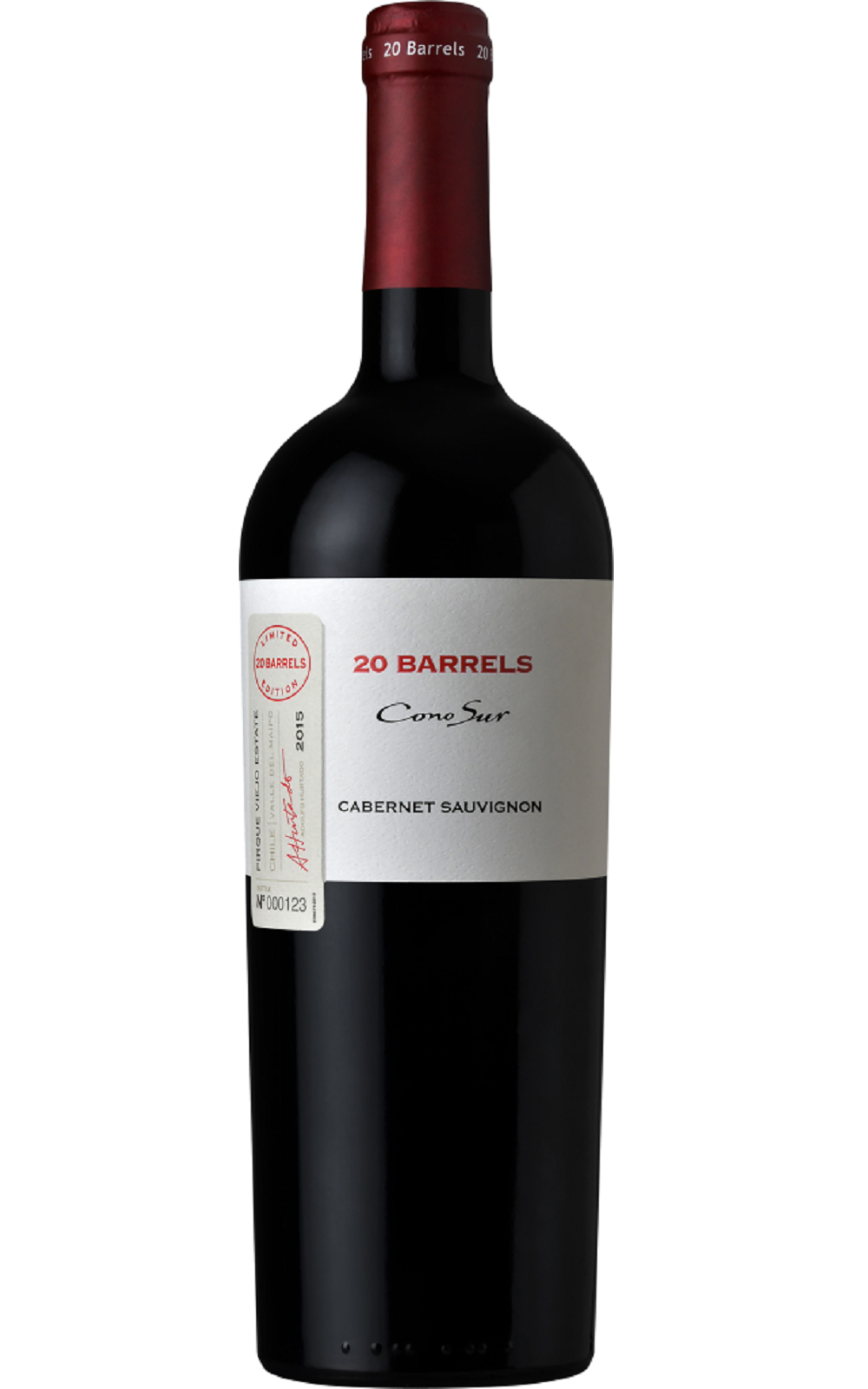 Cono Sur 20 Barrels Limited Edition Cabernet Sauvignon 2012 鑑賞家酒莊 20木桶限量系列 卡本內蘇維濃紅酒
