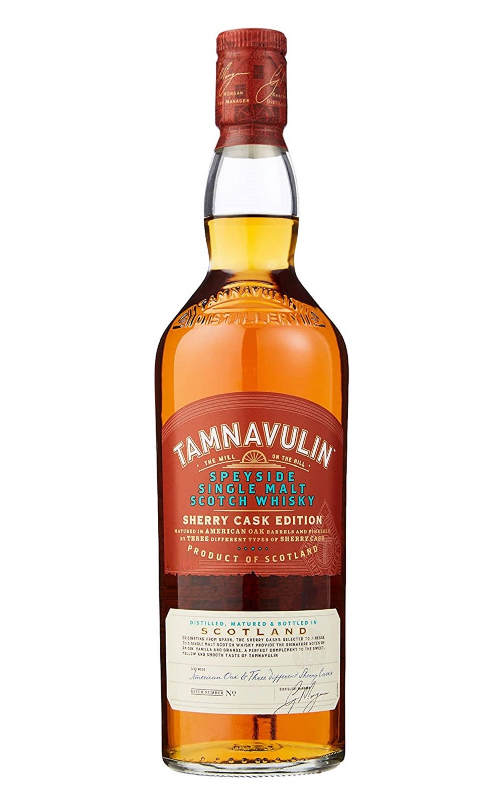 Tamnavulin Distillery Sherry Cask Edition Speyside Single Malt Scotch Whisky 塔木嶺蒸餾廠 雪莉三桶 單一麥芽蘇格蘭威士忌