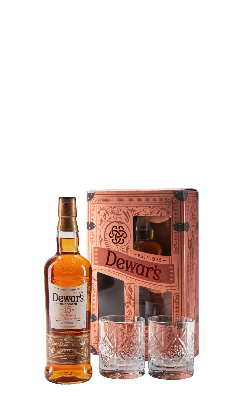 Dewar s Aged 15 Years Blended Scotch Whisky 2022 CNY Gift Box 帝王威士忌 15年調和蘇格蘭威士忌 2022春節禮盒