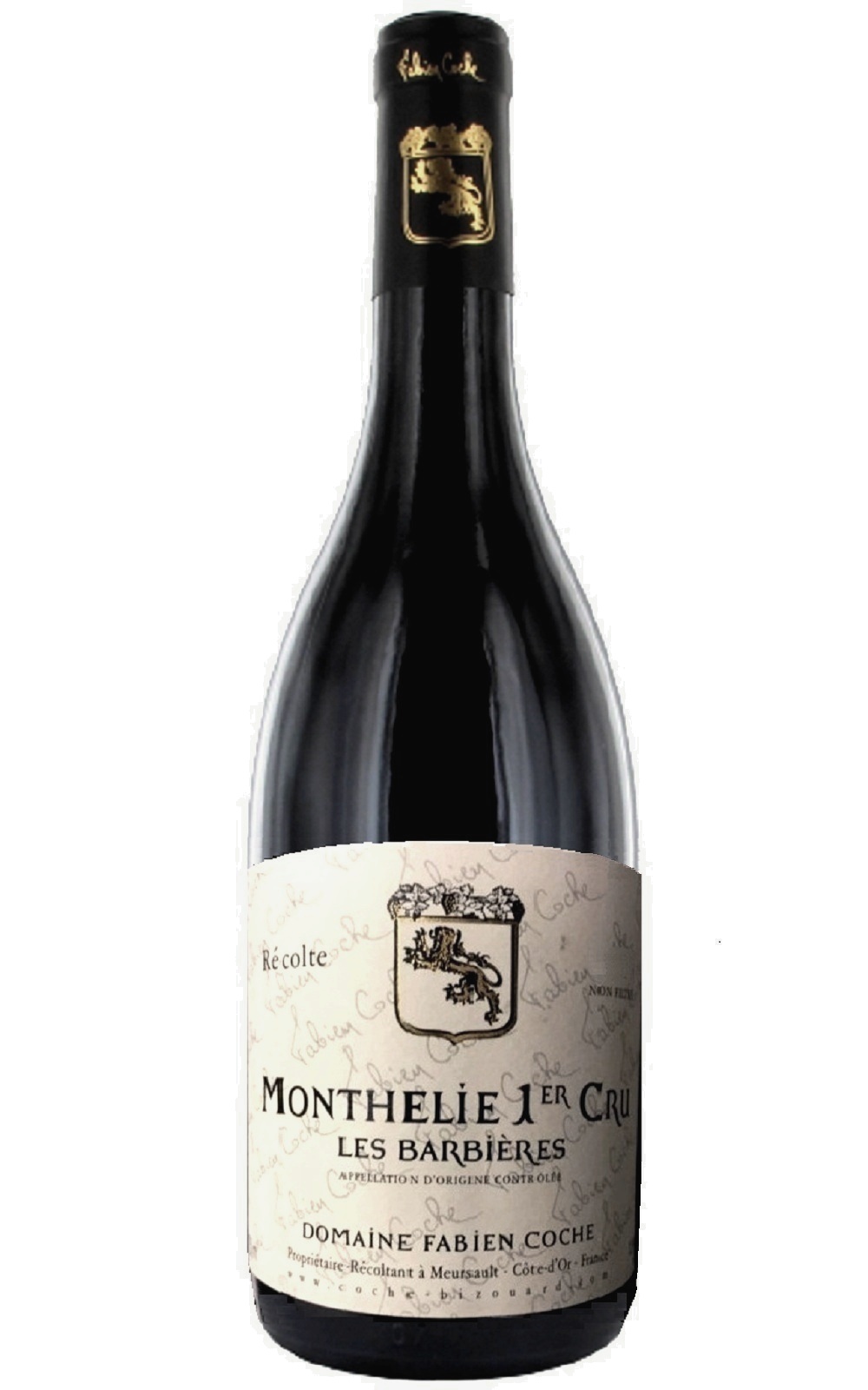 Domaine Fabien Coche Monthelie 1er Cru Les Barbieres 2010 法比安‧科旭酒莊 蒙蝶立 剃鬚匠 一級園紅酒