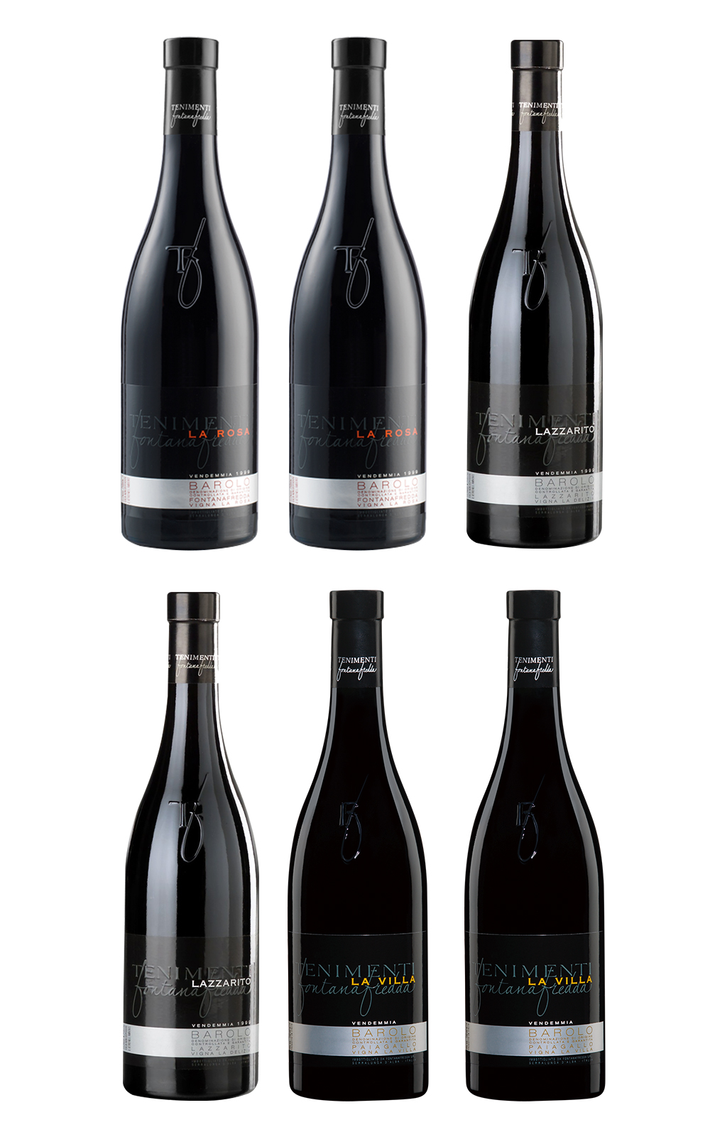 Fontanafredda Barolo Le Vigne Collection 2001 2001 國王之泉酒莊 尊品巴羅洛2001年份紅酒限定套組