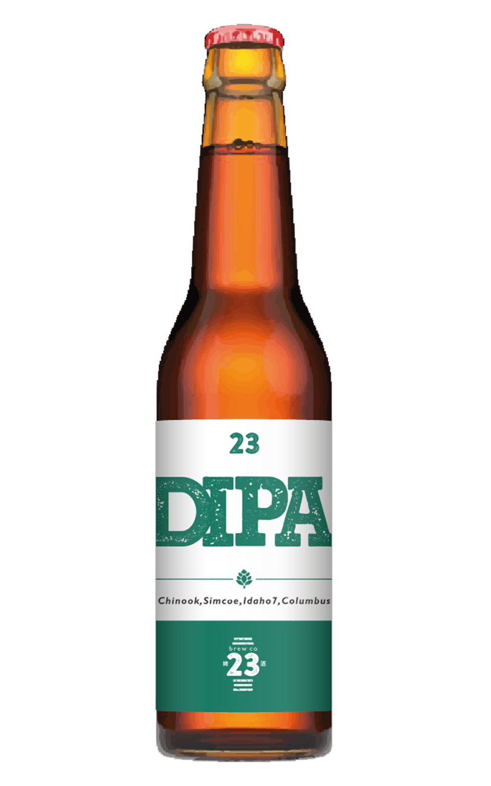 23 Brewing 23 DIPA 二十三號精釀啤酒 23 雙倍印度淺色愛爾