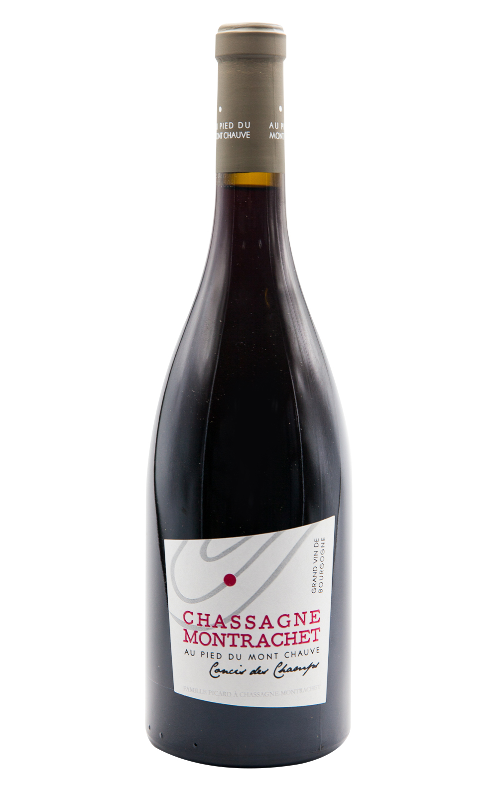 Au Pied du Mont Chauve ChaSSagne Montrachet Concis des Champs Rouge 2019 秀芙山腳酒莊 夏山蒙哈榭 康西之野 紅酒