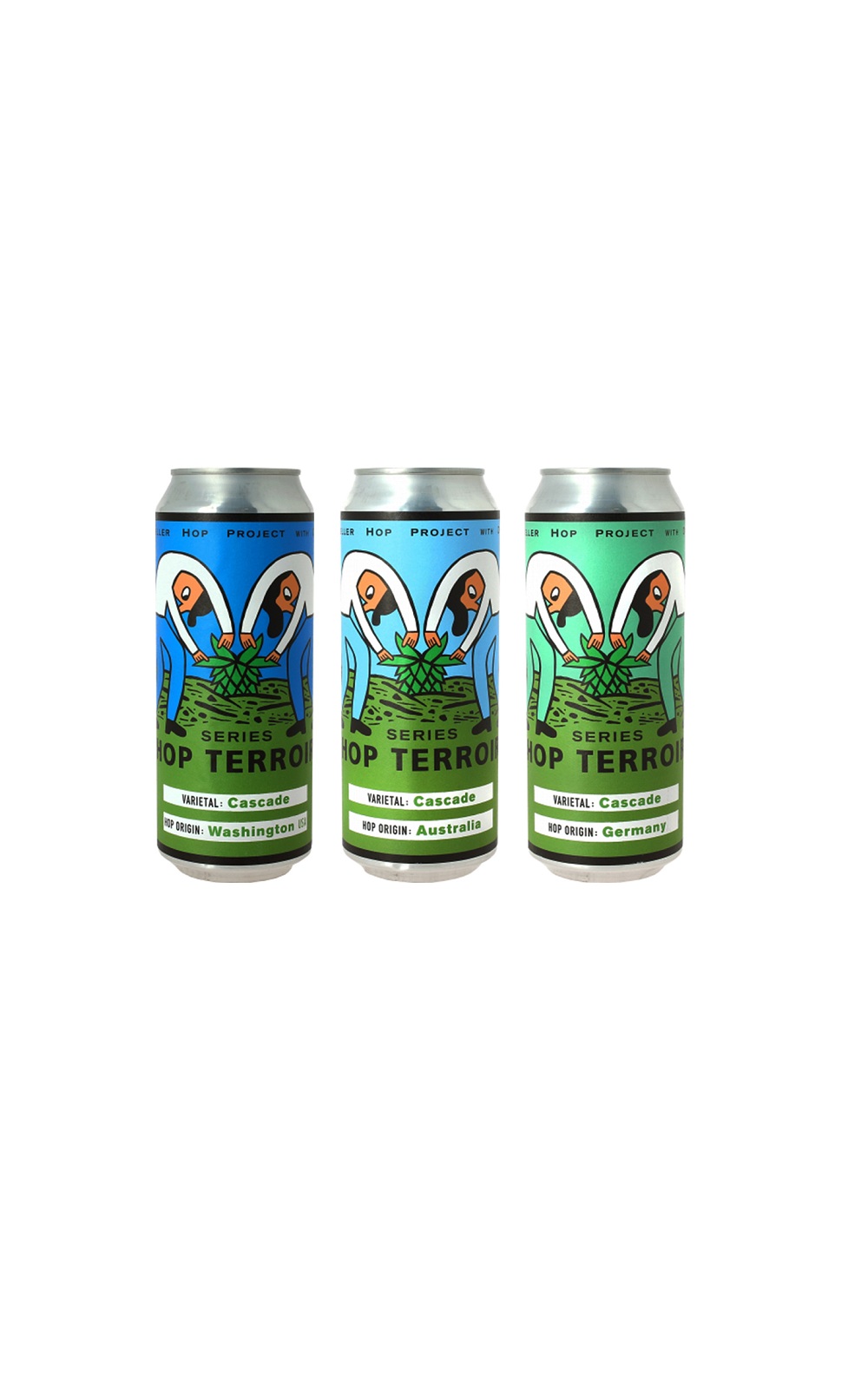 Mikkeller Hop Terroir Series Cascade 3 Bottles Set 米凱樂 風土系列啤酒三瓶組
