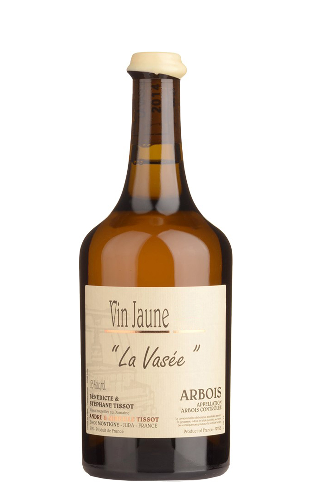Domaine André Mireille Tissot Stephane Tissot 損標品 La Vasee Vin Jaune 2014 提索酒莊 損標品 瓦悉 黃酒