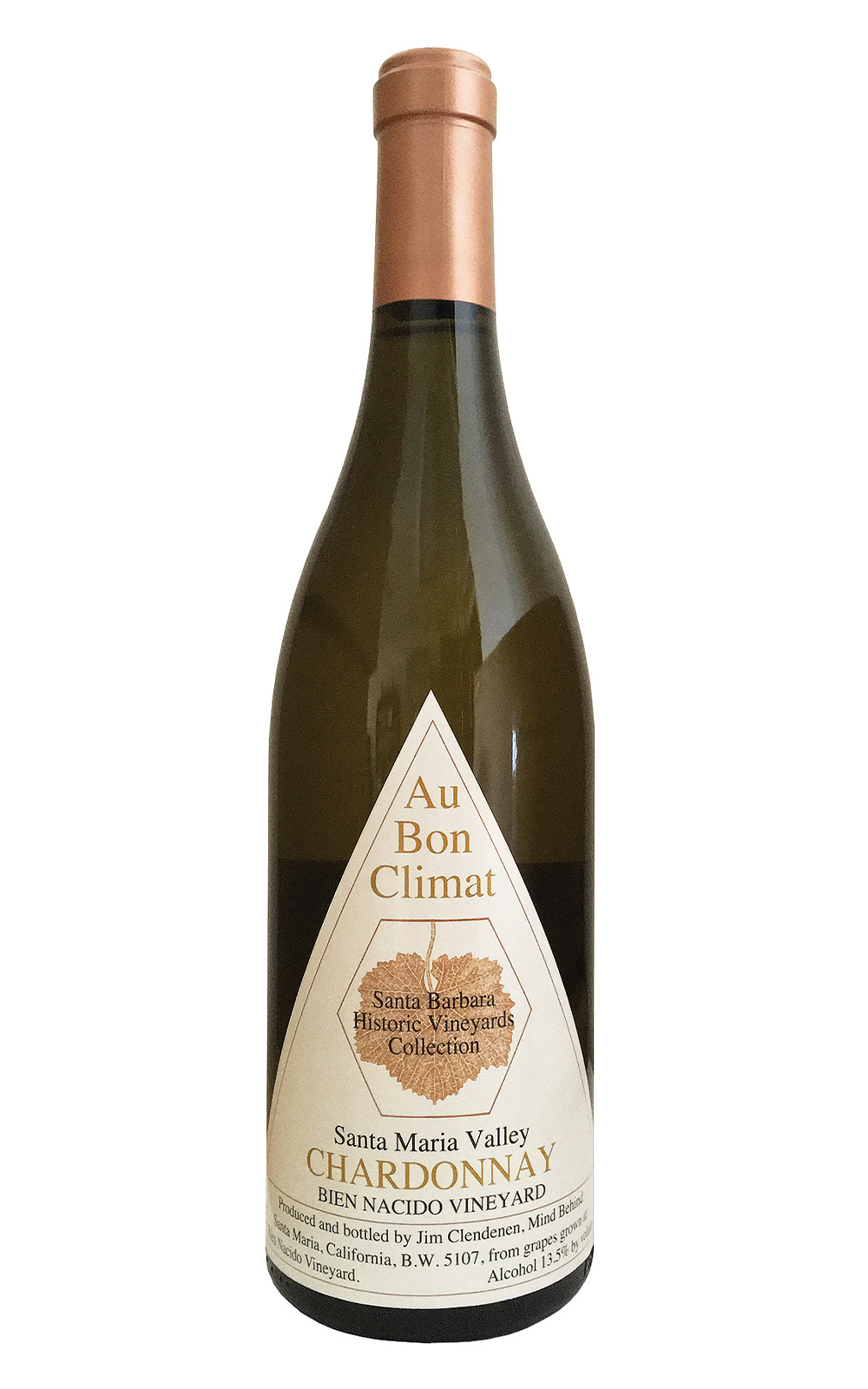 Au Bon Climat Santa Barbara Historic Vineyards Collection Bien Nacido Vineyard Chardonnay 2020 ABC酒莊 歷史名園系列 比恩納西多 夏多內白酒