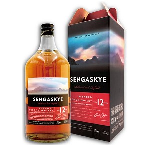 Glasgow Whisky-SENGASKYE Aged 12 Years Blended Scotch Whisky（手提禮盒裝）
