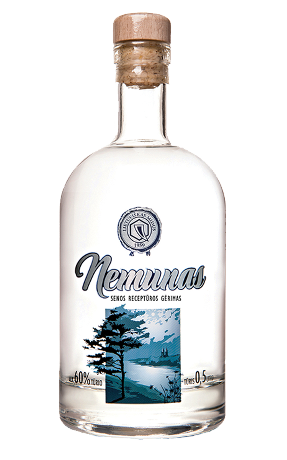 Lietuviškas Midus Nemunas Senos Receptūros Gėrimas 立陶宛蜜酒廠 涅曼 琴酒