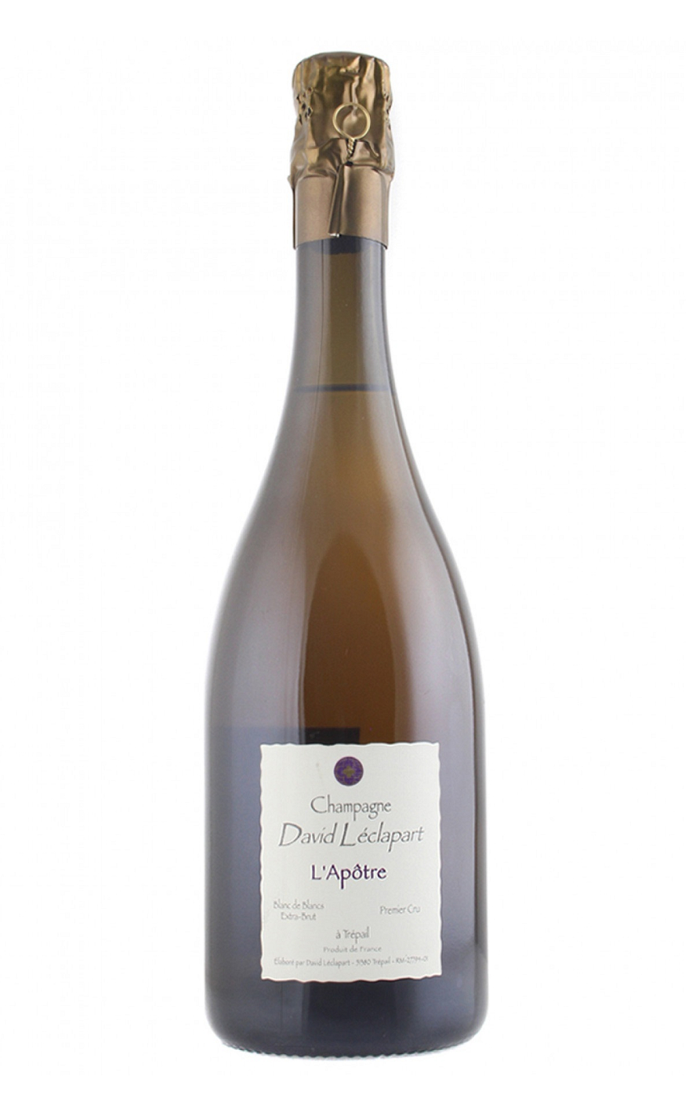 Champagne David Leclapart Cuvee l Apotre NV 大衛 雷克勒帕香檳 使徒 白中白 無年份不甜香檳