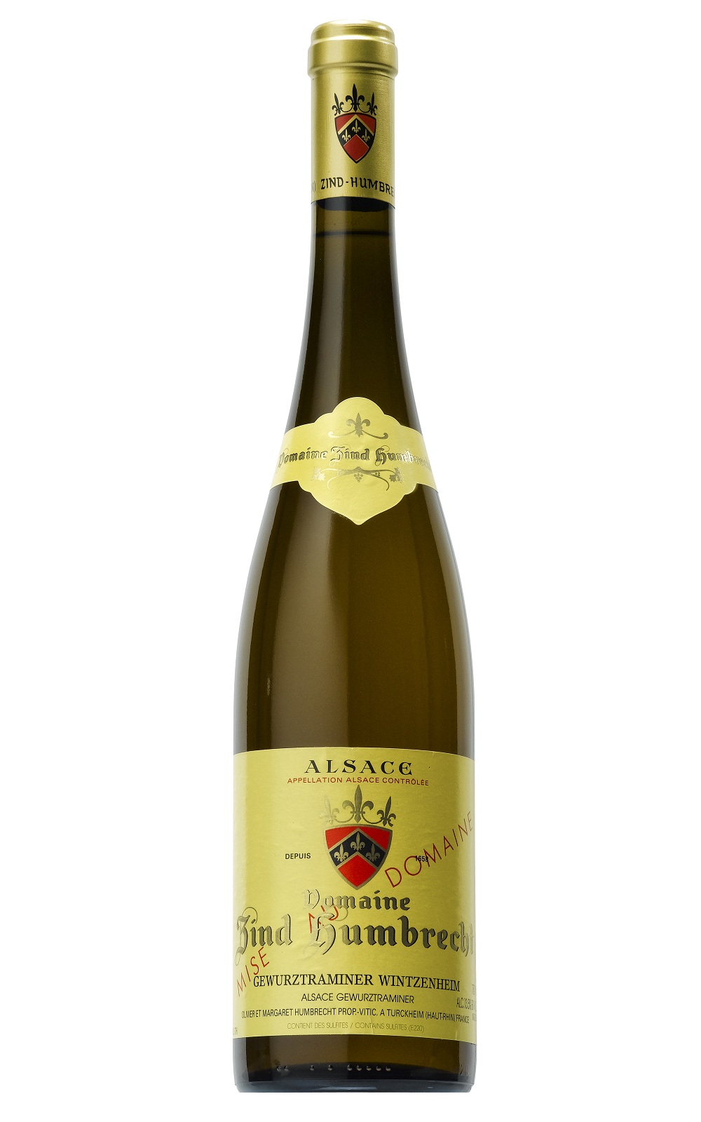 Domaine Zind Humbrecht Wintzenheim Gewurztraminer 2004 辛 溫貝希特酒莊 敏茲海姆 格烏茲塔明那白酒