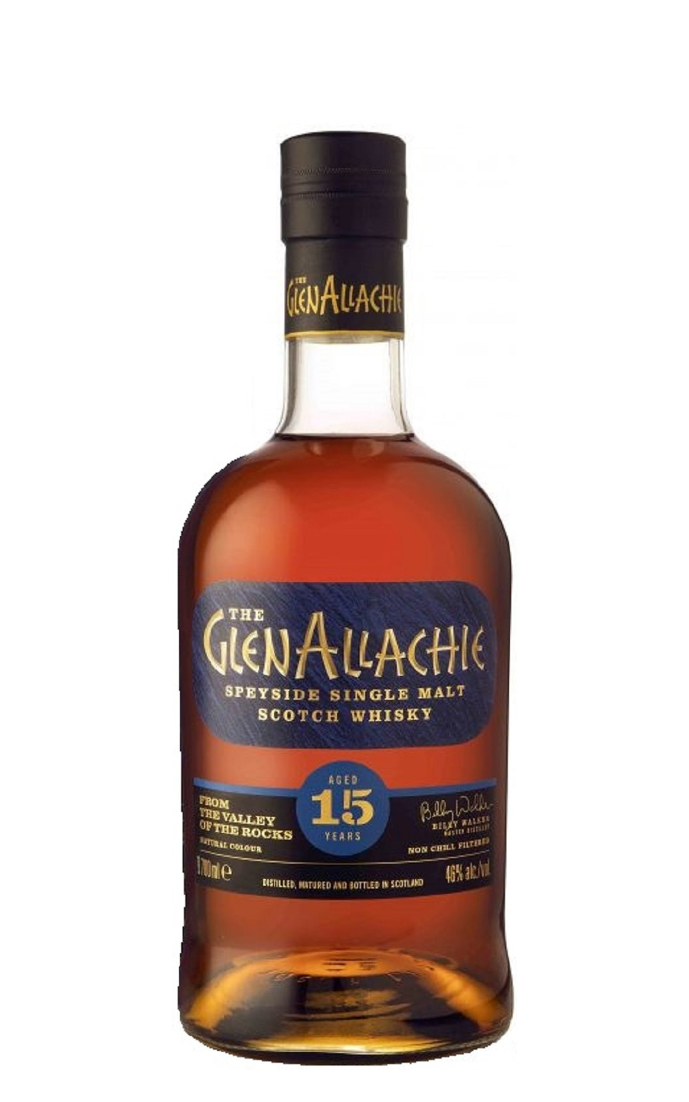 The GlenAllachie Distillery Aged 15 Years Speyside Single Malt Scotch Whisky 艾樂奇蒸餾廠 核心系列 15年單一麥芽蘇格蘭威士忌