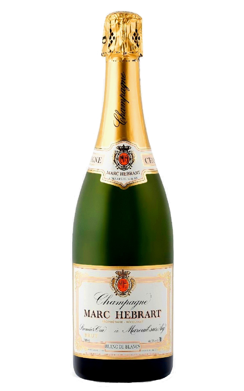 Champagne Marc Hebrart Blanc de Blancs 1er Cru Brut NV 馬克艾博哈香檳 白中白一級園不甜香檳