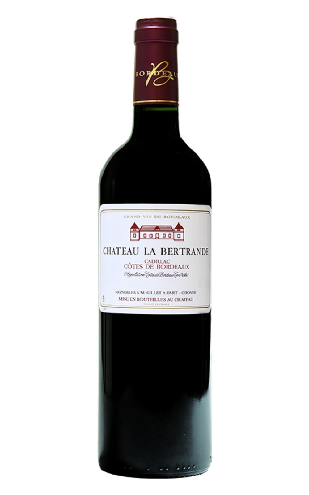 Chateau La Bertrande Cadillac Cotes de Bordeaux 2008 伯坦德堡 波爾多丘 卡迪亞克紅酒