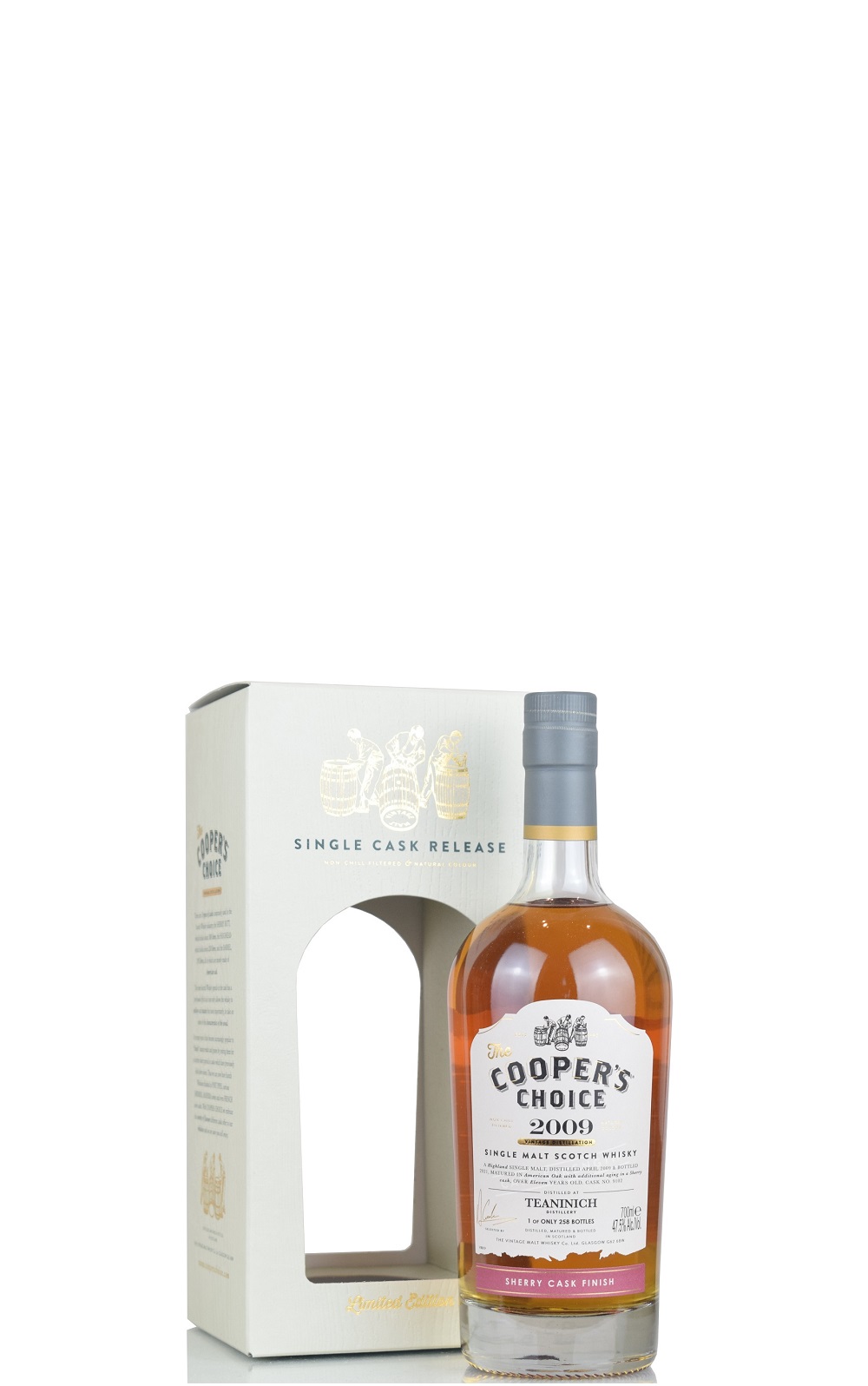 The Cooper s Choice Teaninich 2009 9102 Single Cask Scotch Whisky 酷選大師 帝尼尼 2009 9102 單一桶蘇格蘭威士忌