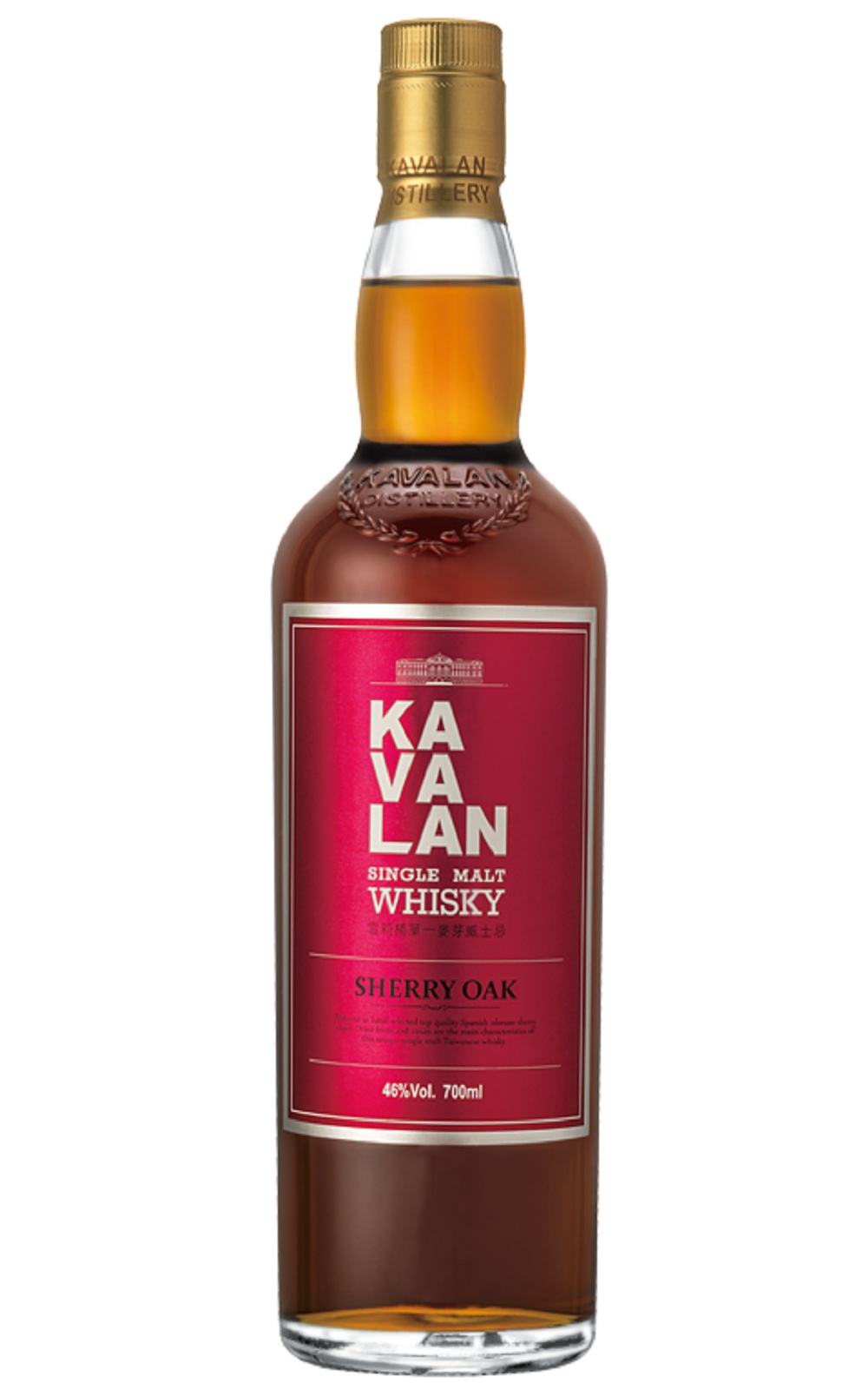 Kavalan Kavalan Sherry Oak Single Malt Whisky 噶瑪蘭蒸餾廠 噶瑪蘭系列 雪莉桶 單一麥芽威士忌