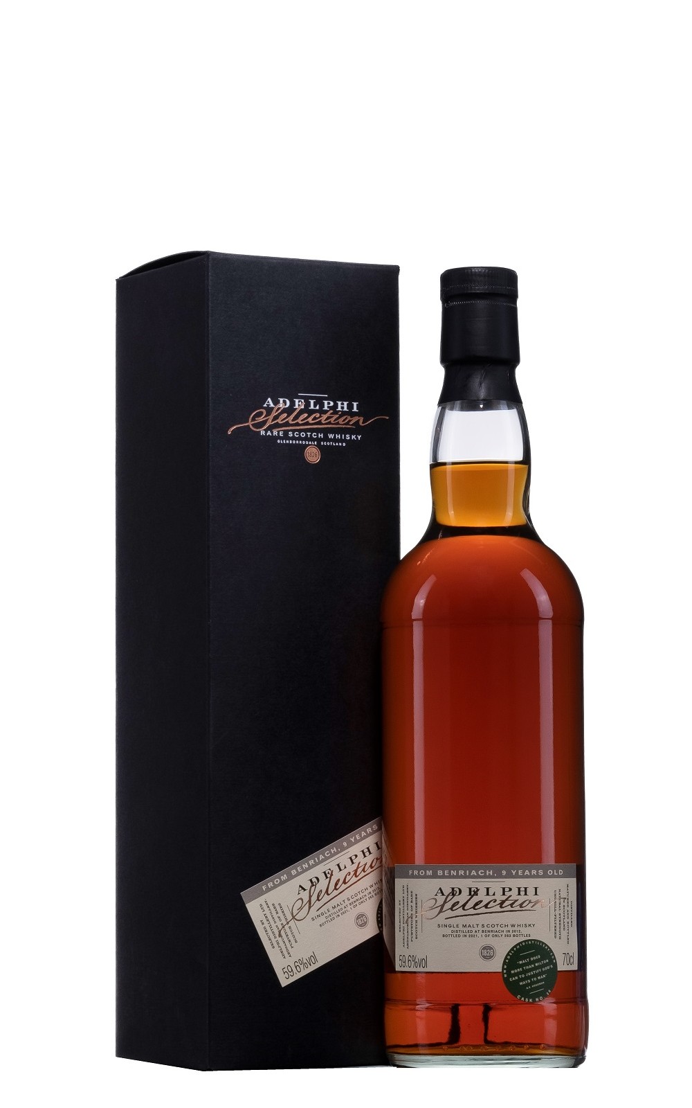 Adelphi Distillery Benriach 2012 9 Years Single Malt Scotch Whisky 艾德菲蒸餾廠 班瑞克 2012 9年單一麥芽蘇格蘭威士忌