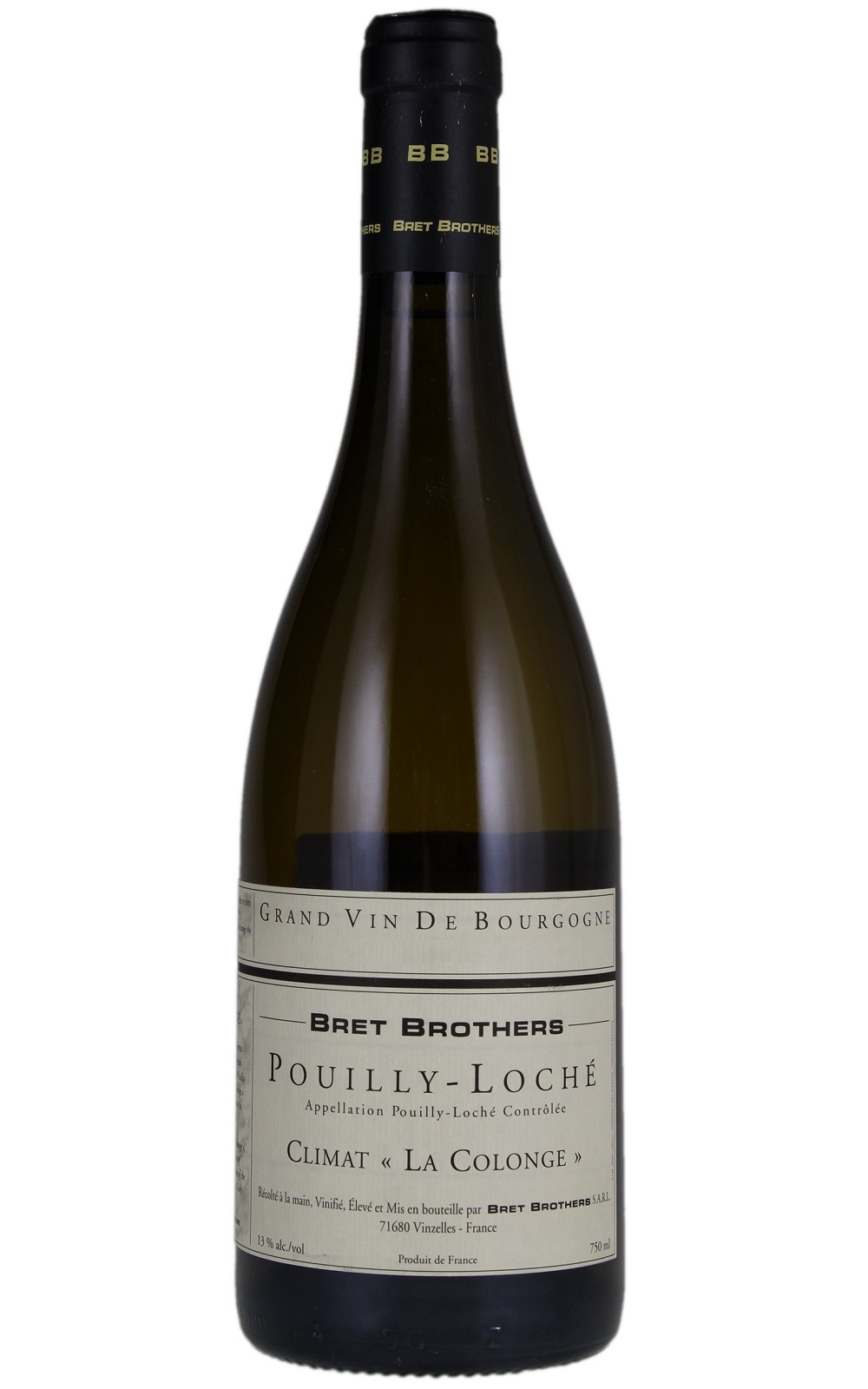 Bret Brothers La Soufrandiere Pouilly Loche La Cologne 2014 布瑞特兄弟酒莊 普依樓榭 可隆 白酒