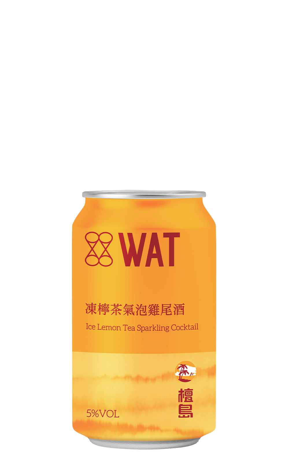 WAT Ice Lemon Tea Sparkling Cocktail WAT 檀島咖啡 x WAT 凍檸茶氣泡雞尾酒