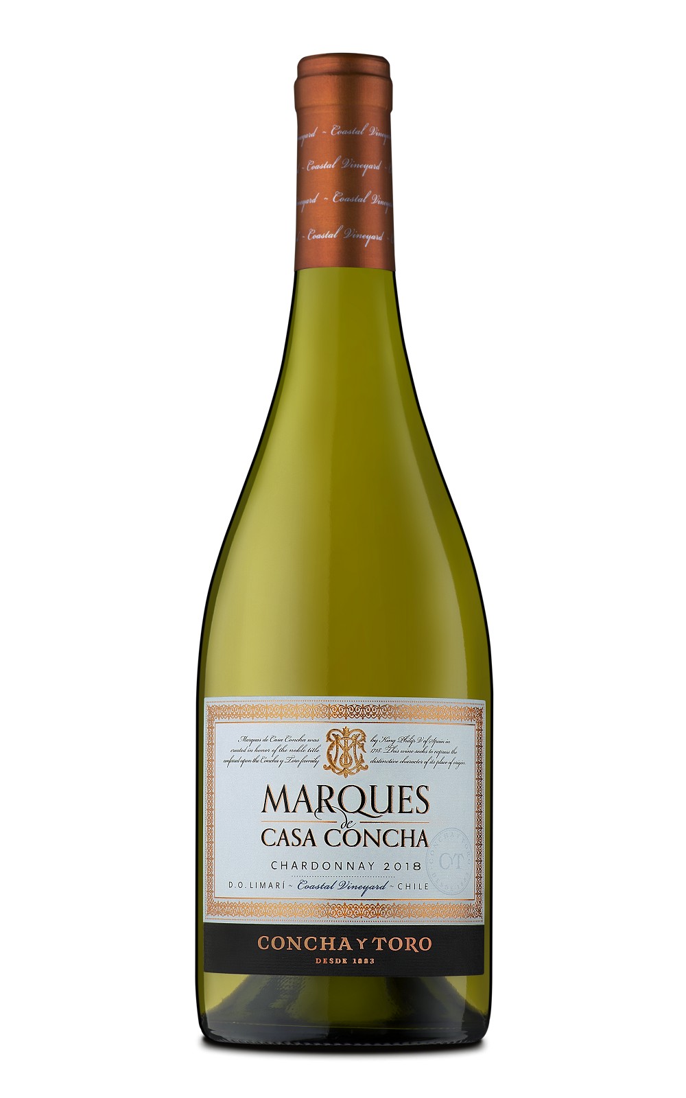 Vina Concha y Toro Marques de Casa Concha Chardonnay 2017 孔雀酒廠 爵士夏多內白酒