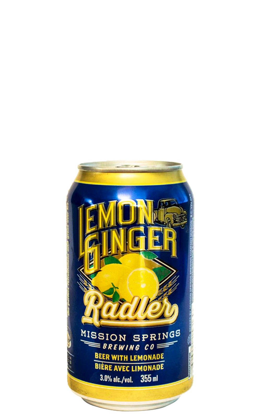 Mission Springs Lemon Ginger Radler 密泉啤酒廠 薑汁檸檬啤酒