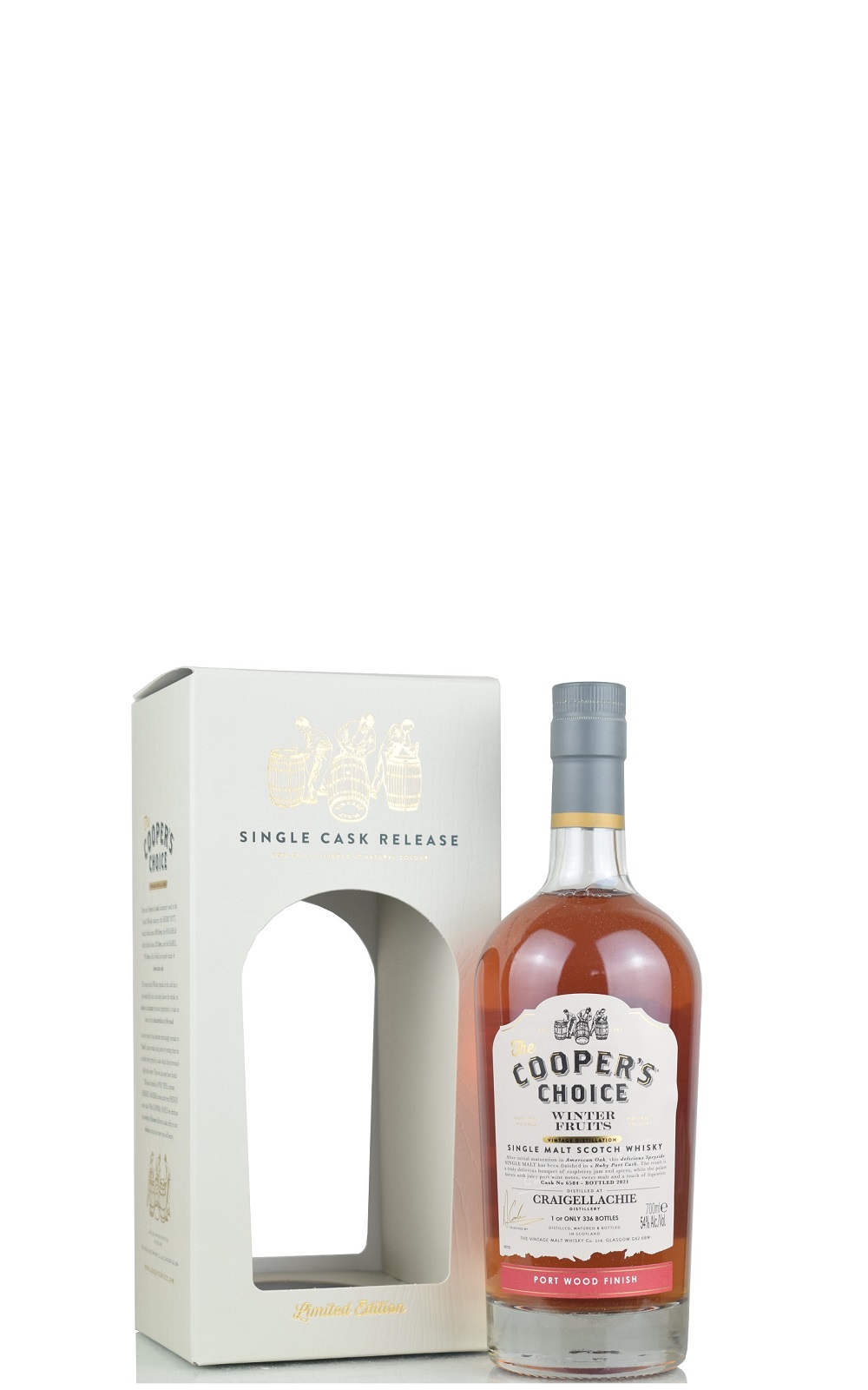 The Cooper s Choice Craigellachie Ruby Port Single Malt Scotch Whisky 酷選大師 魁列奇 冬季水果 單一桶蘇格蘭威士忌