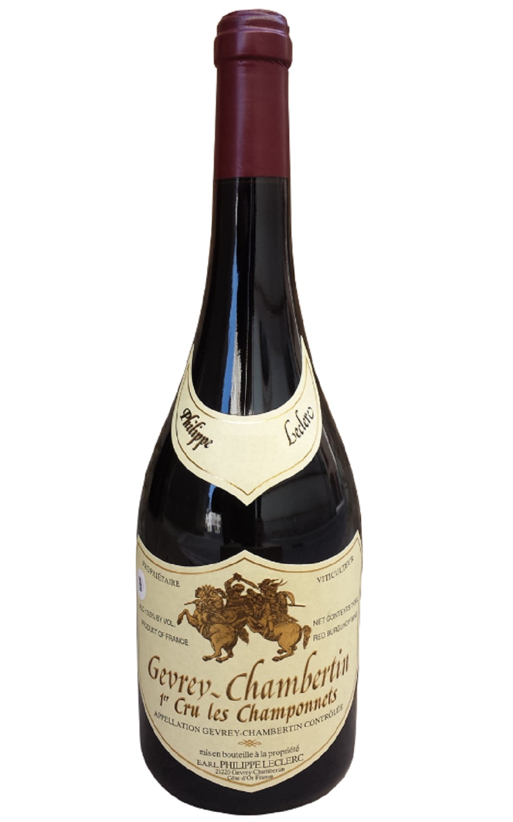 Philippe Leclerc Gevrey Chambertin 1er Cru Les Champonnets 2016 菲利勒克萊酒莊 哲維瑞香貝丹 香朋內 一級園紅酒
