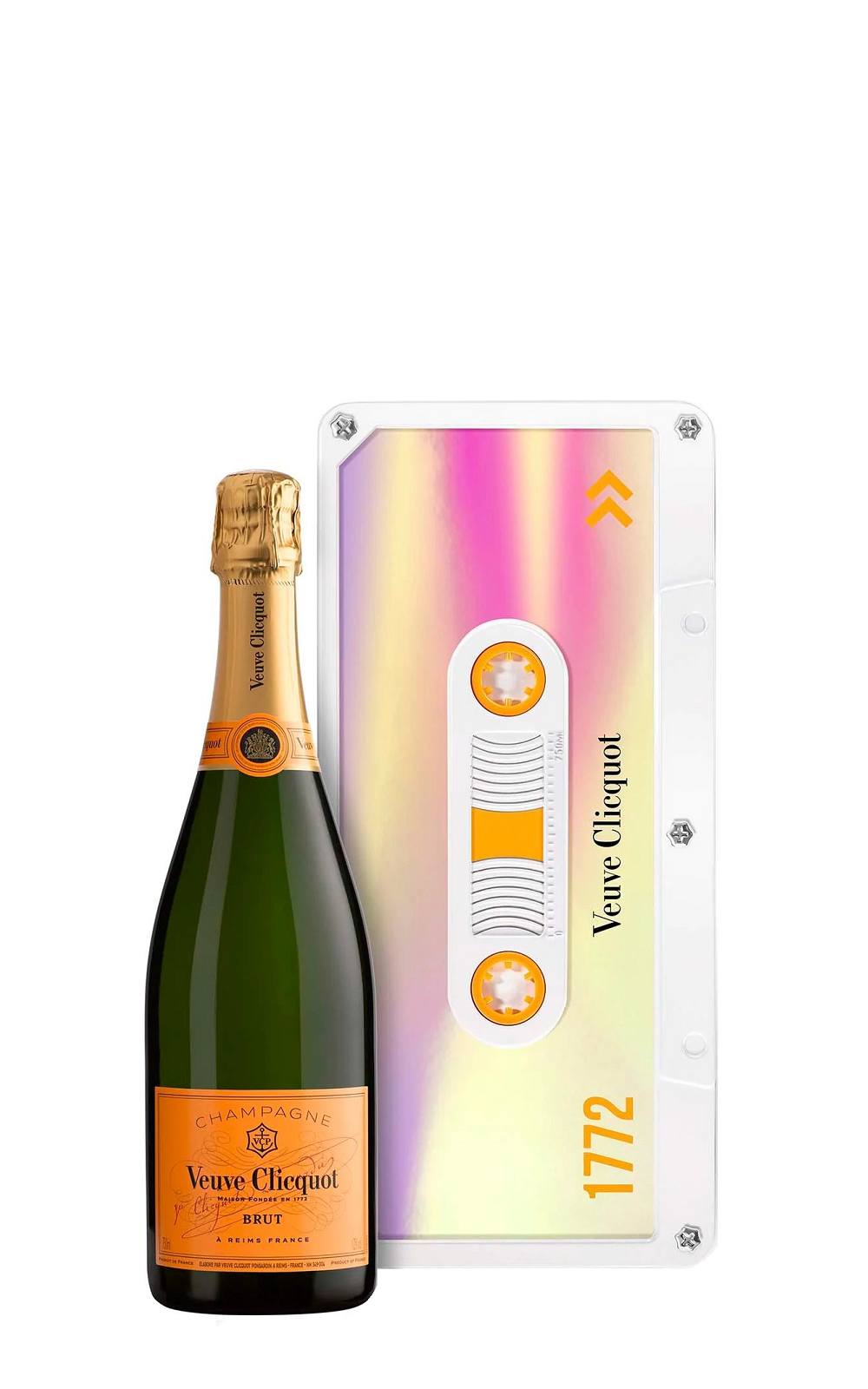 Maison Veuve Clicquot Yellow Label Brut Tape Collection Gift Box Dazzling Purple NV 凱歌香檳 皇牌 不甜香檳 錄音帶禮盒 炫光紫