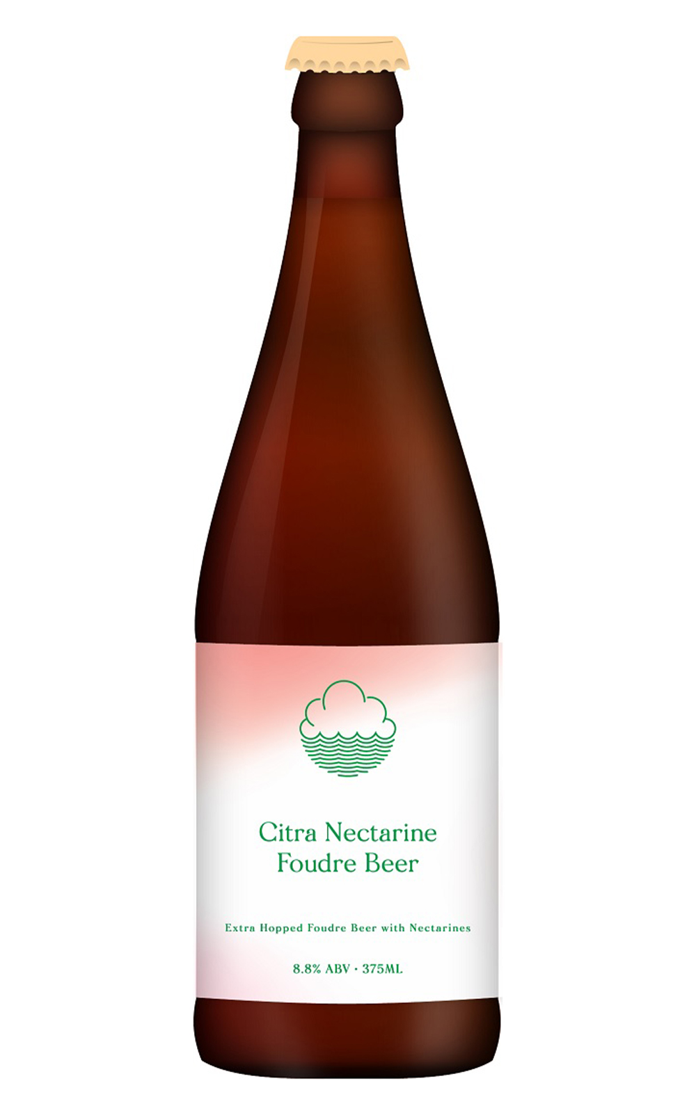 Cloudwater Brewery Citra Nectarine Foudre Beer 雲水釀酒廠 油桃野生發酵Citra酒花桶陳啤酒