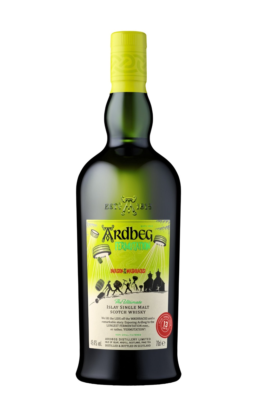 Ardbeg Fermutation 13 Years Old Single Malt Scotch Whisky 雅柏蒸餾廠 起酵 13年單一麥芽蘇格蘭威士忌 委員會版