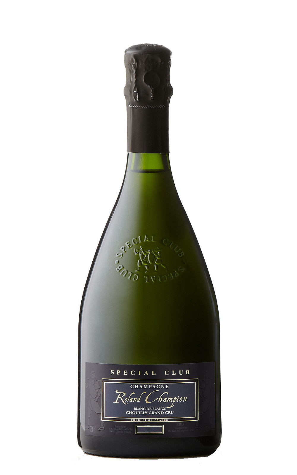 Club Tresors de Champagne Champagne Roland Champion Special Club Blanc de Blancs Grand Cru Brut Millesime 2012 頂尖香檳俱樂部 專屬俱樂部 系列 羅蘭桂冠 白中白特級園 不甜年份香檳