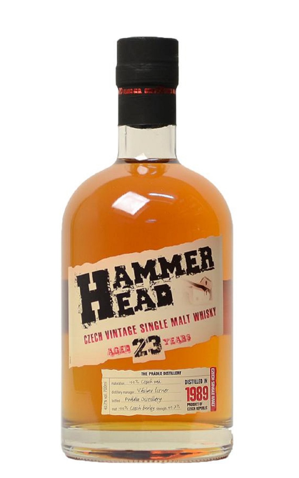 Hammer Head Aged 23 Years 1989 Czech Vintage Single Malt Whisky 悍馬 23單一麥芽捷克威士忌