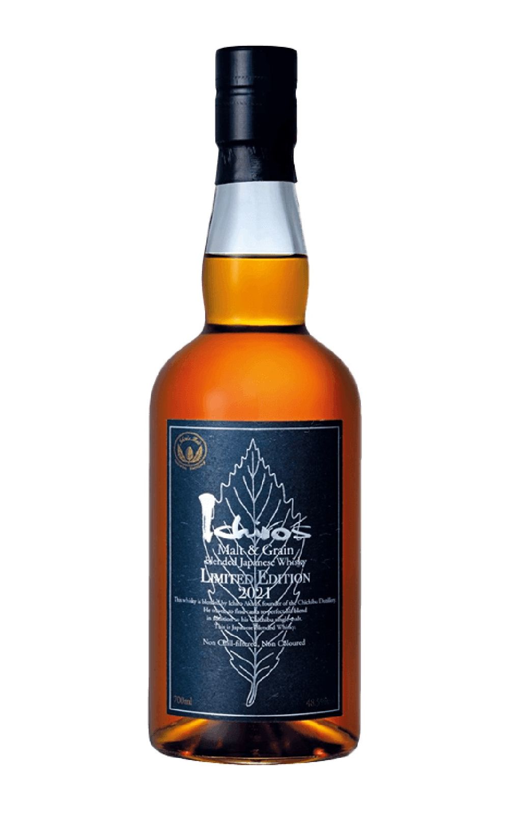 Chichibu Distillery Ichiro s Malt Grain Blended Japanese Whisky Limited Edition 2021 秩父蒸餾廠 黑葉 麥芽與穀物調和日本威士忌 2021限量版
