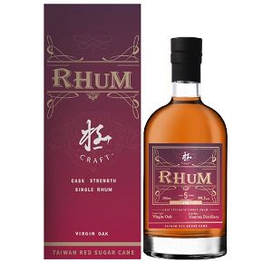 臺灣菸酒股份有限公司-"Craft" Aged 5 Years Cask Strength Taiwan Red Sugar Cane Single Rum