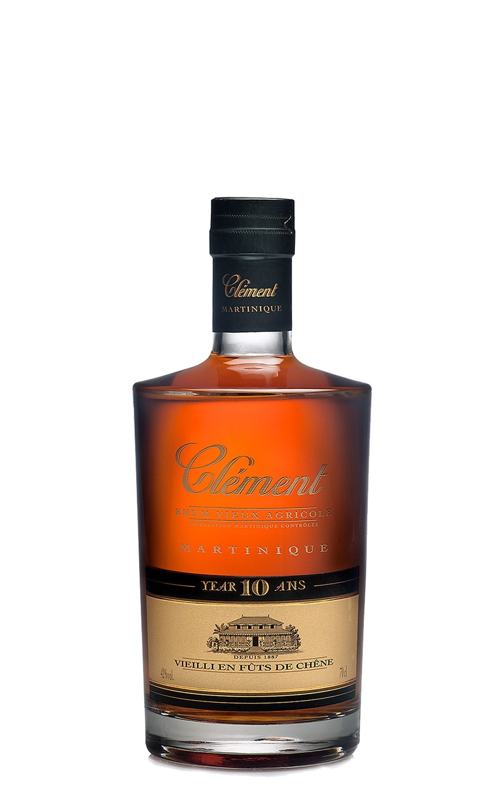 Clement Rhum 10 Ans Rhum Vieux Agricole 克萊蒙法式蘭姆酒 10年法式蘭姆酒