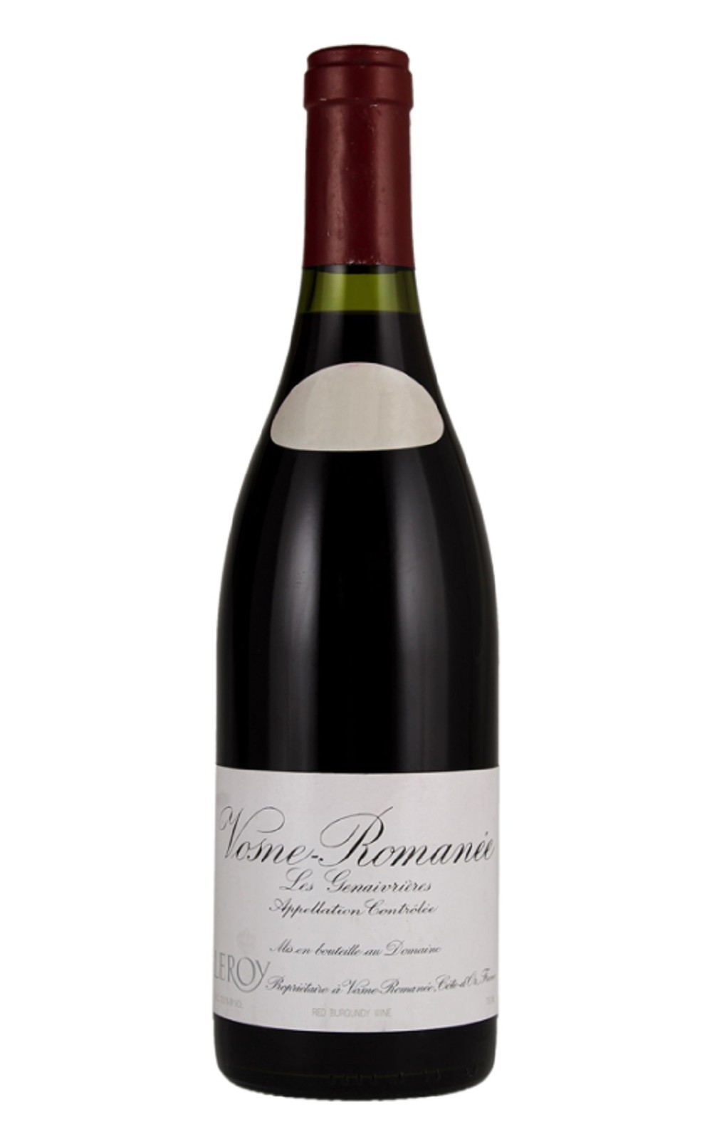 Domaine Leroy Vosne Romanée Aux Genaivrières 2000 樂華酒莊 馮內侯馬內 哲內弗利耶村莊級紅酒