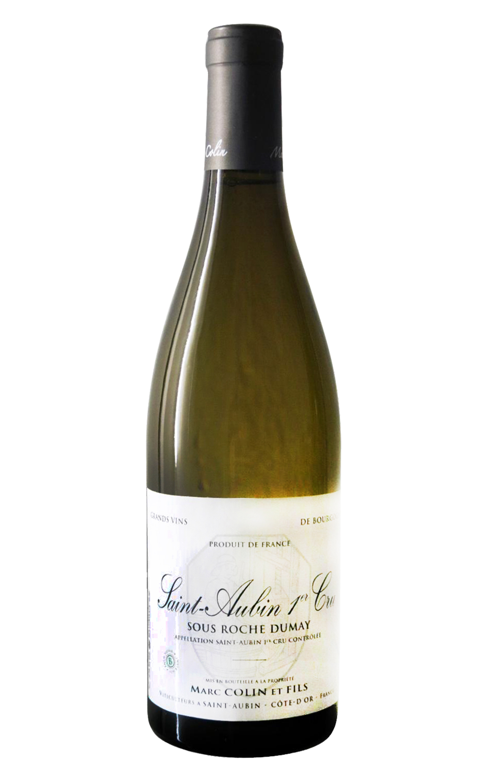 Domaine Marc Colin et fils Saint Aubin sous Roche Dumay 2014 馬克可蘭酒莊 杜美岩之下 一級園白酒