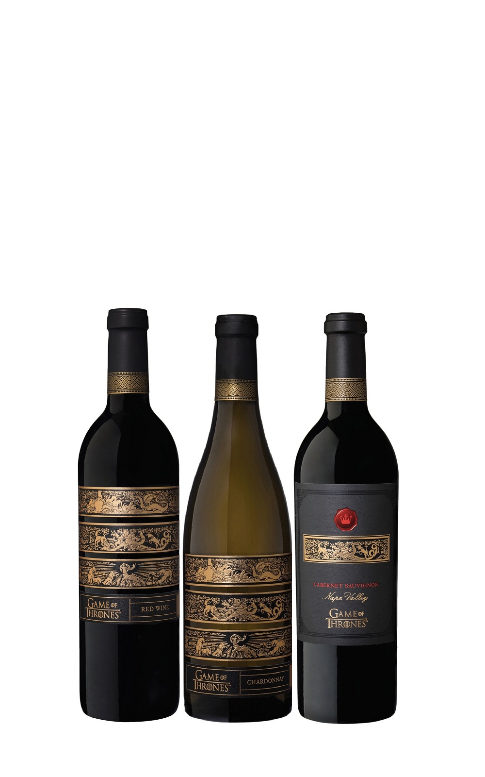 Game of Thrones Wines Game of Thrones 3 Bottles Set NV 權力遊戲紀念酒 權力遊戲紀念酒三瓶組