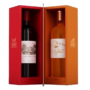 iCheers Special Set-Carruades de Lafite 2015 + Rieussec 2007 Gift Box（2 Bottles）