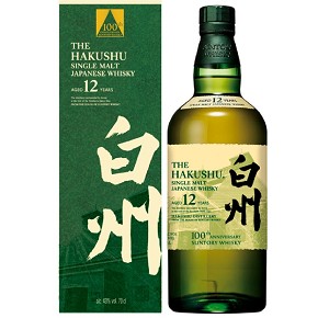 The Hakushu-Aged 12 Years Single Malt Japanese Whisky（100th Anniversary Edition）