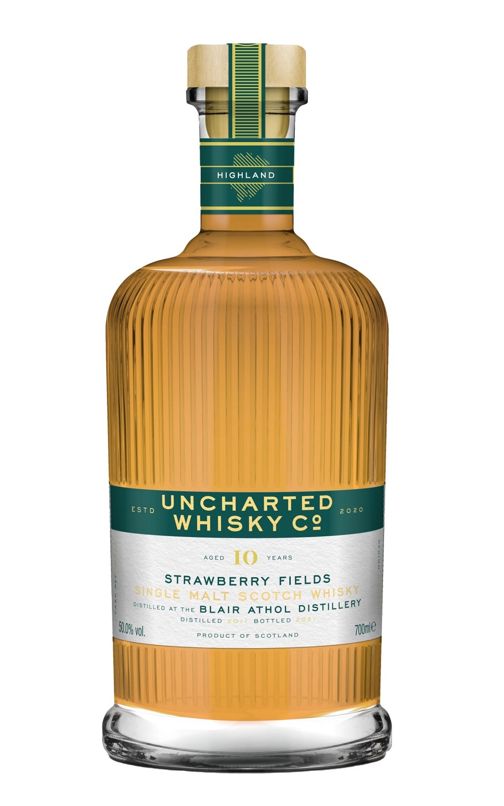 Uncharted Whisky Company Strawberry Fields Blair Athol Aged 10 Years Single Malt Scotch Whisky 秘境威士忌 草莓園 布萊爾阿蘇 10年單一麥芽蘇格蘭威士忌